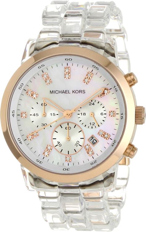 michael kors clear watch review|michael kors watches outlet.